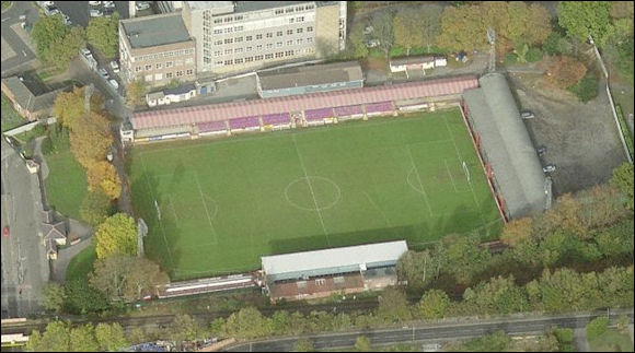 The Recreation Ground - the home of Aldershot Town FC