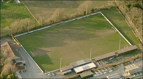 Bashley Road - home of Bashley FC (aerial photograph  Bing Maps)