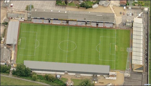 The Abbey Stadium - the home of Cambridge United FC