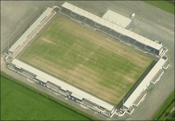 The Deva Stadium - the home of Chester FC (aerial photograph  Bing Maps)