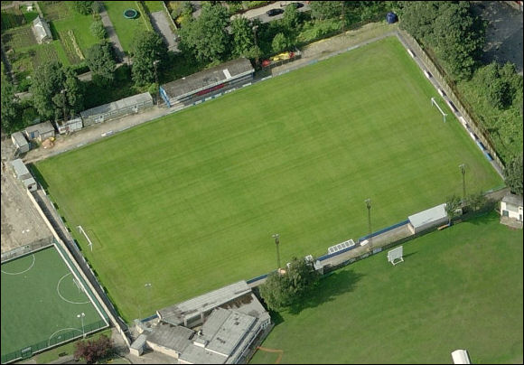 Nethermoor Park - the home of Guiseley FC (aerial photograph  Bing Maps)
