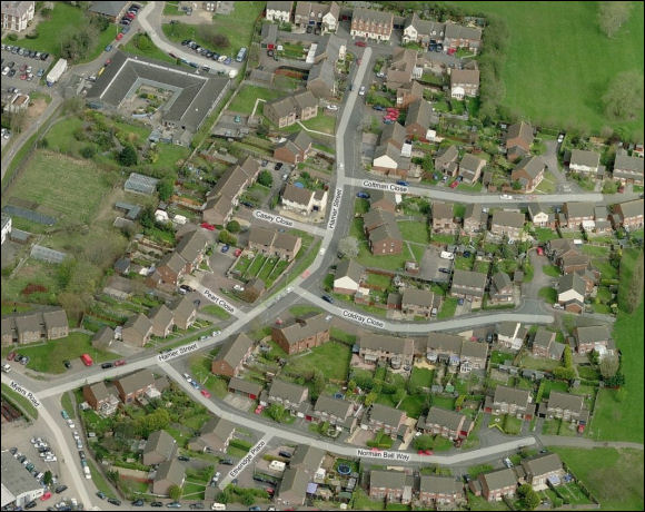 The area is now the Swallow Park housing estate
