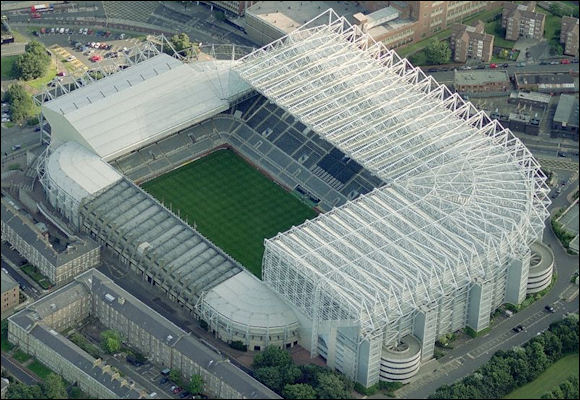 St James Park - the home of Newcastle United FC