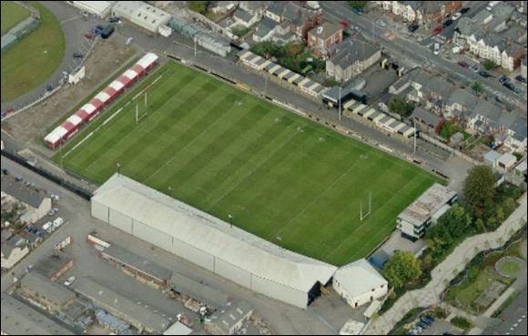 Rodney Parade - the home of Newport County FC (aerial photograph  Bing Maps)