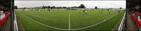 A view of the ground at North Ferriby United