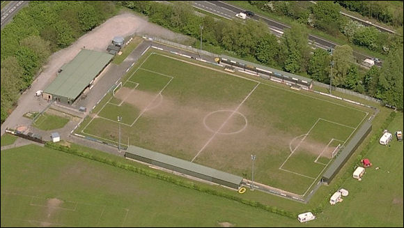 Court Place Farm - home of Oxford City FC (aerial photograph  Bing Maps)