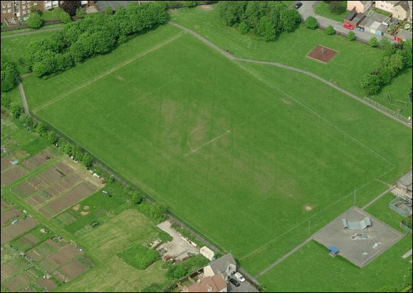 Scott Park - the home of Almondsbury Town FC (aerial photograph  Bing Maps)