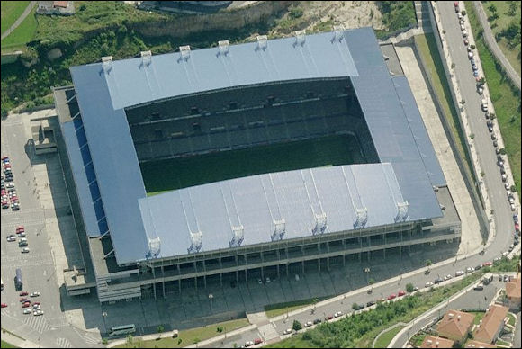 New Carlos Tartiere - the home of Real Oviedo FC