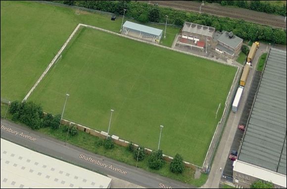 1st Cloud Arena - the home of South Shields FC (aerial photograph  Bing Maps)