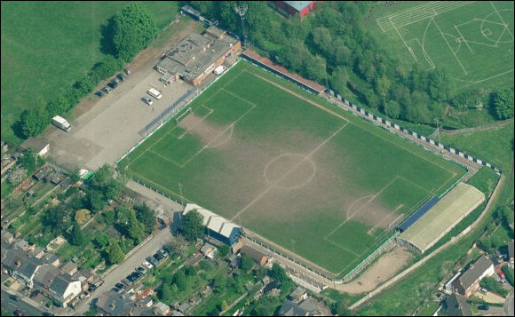 Coles Lane - the home of Sutton Coldfield Town FC (aerial photograph  Bing Maps)