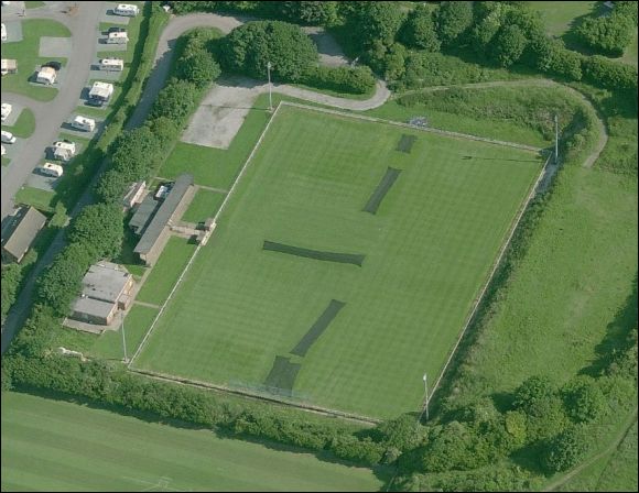 The Enclosed Ground - the home of Whitehawk FC (aerial photograph  Bing Maps)