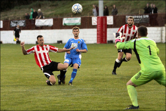 Joe Parker lobs Tom King for City's third goal