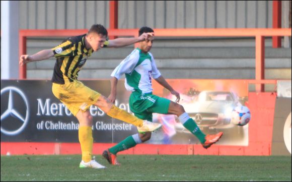 Harry White scores for City against North Ferriby today